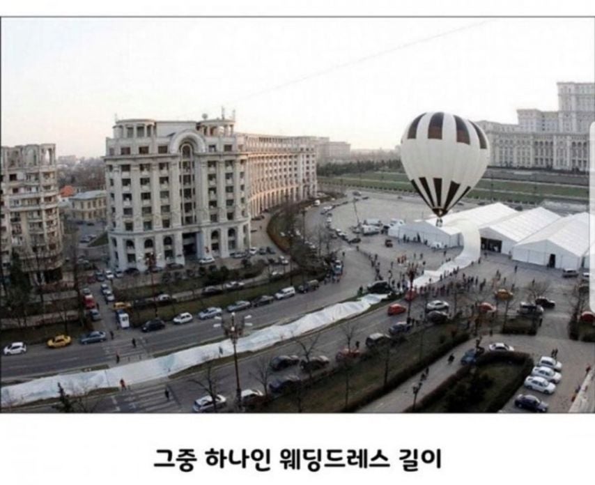 기네스북에 오른 웨딩드레스 | 인스티즈