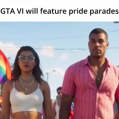  GTA6에 성소수자 퍼레이드를 넣겠다는 소식이 들려옴