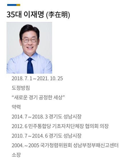  여성정책 성과율이 높았던 경기도지사 이재명
