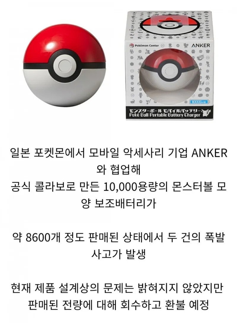  컨셉에 너무 충실했던 몬스터볼 보조 배터리1