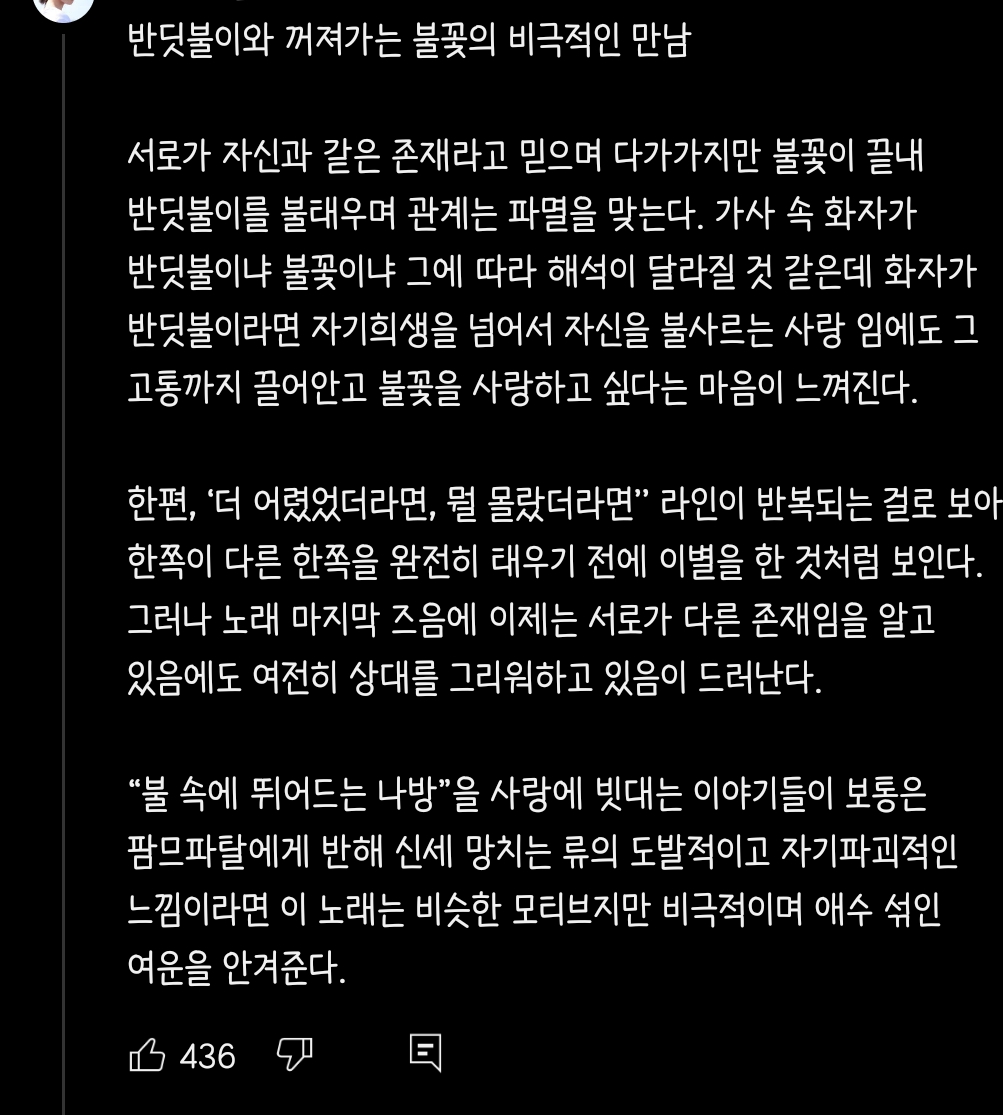  엔플라잉-firefly 무지개다리 건넌 반려견을 떠올리며 쓴 노래