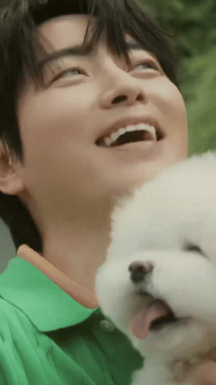  아기솜뭉치를 만난 이준혁