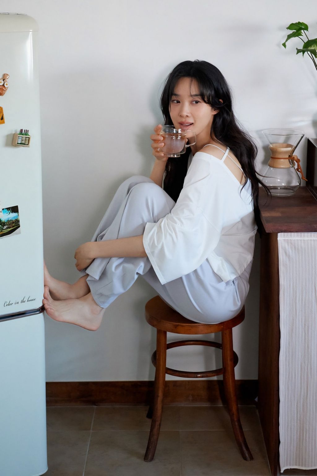 요가복 모델된 이청아 | 인스티즈
