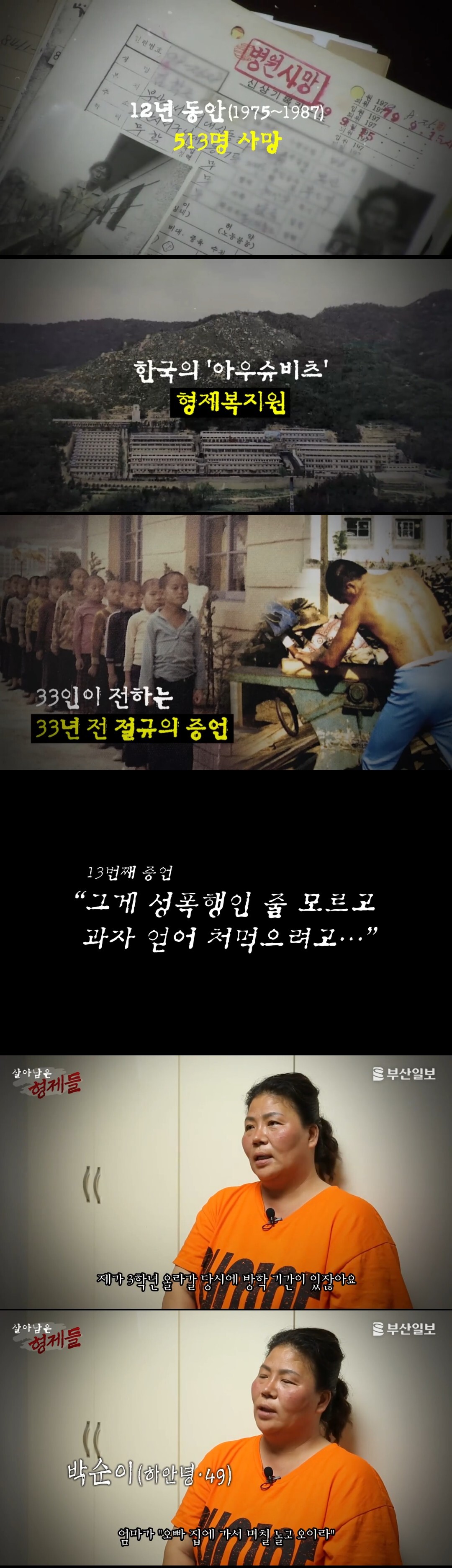  그게 성폭행인 줄도 모르고 몽총한 것들이…
