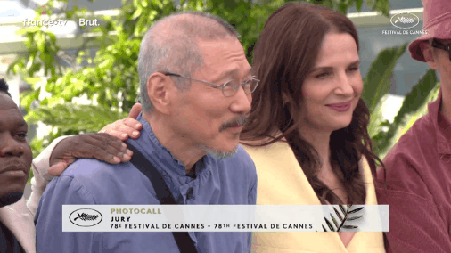 칸 영화제 홍상수-줄리엣 비노쉬 투샷 | 인스티즈