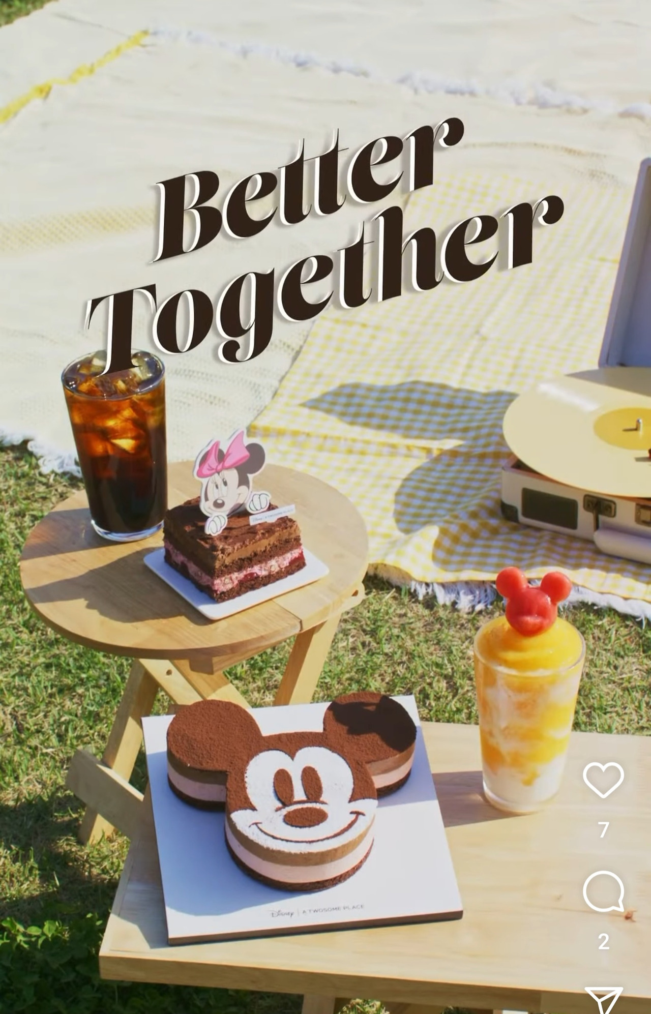  투썸x디즈니 콜라보 음료&amp;디저트1