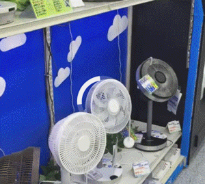  일본에서 실제 판매중인 선풍기