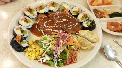  김밥천국 스페셜정식 다 먹을수 있다 vs 없다