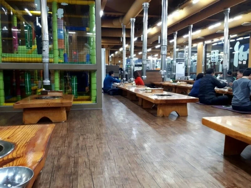 예전 대형고기집 특징