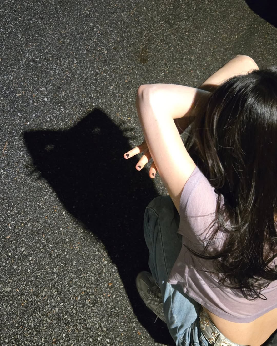 어느 순간 유연성 테스트 챌린지로 변한 그림자 고양이