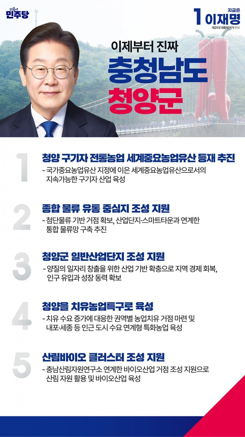 이재명 지역별 상세 공약 추가적으로 더 뜨는 중.jpg (본인 지역 확인 ㄱㄱ) | 인스티즈