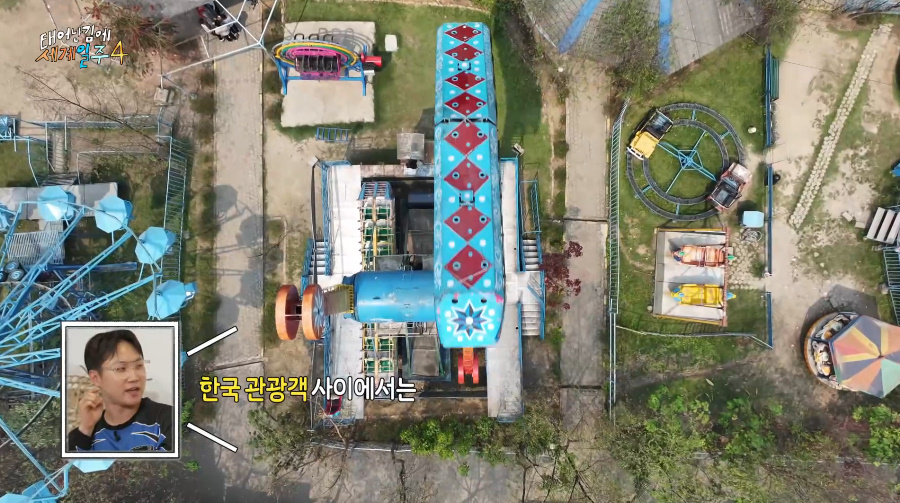  안전벨트 없이 서서 탄다는 어느 놀이공원 바이킹...jpg4