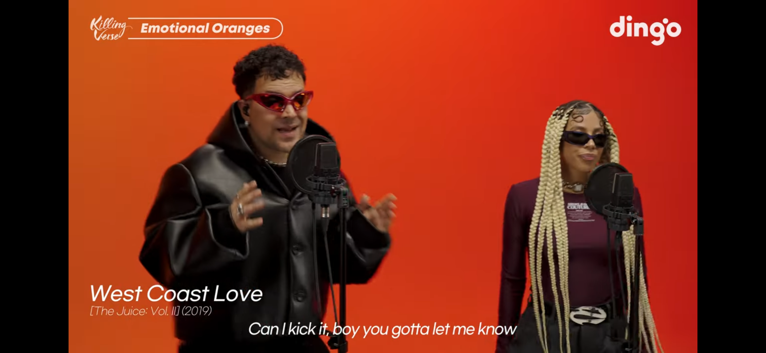  감성적인 오렌지 Emotional oranges 딩고라이브 떳다