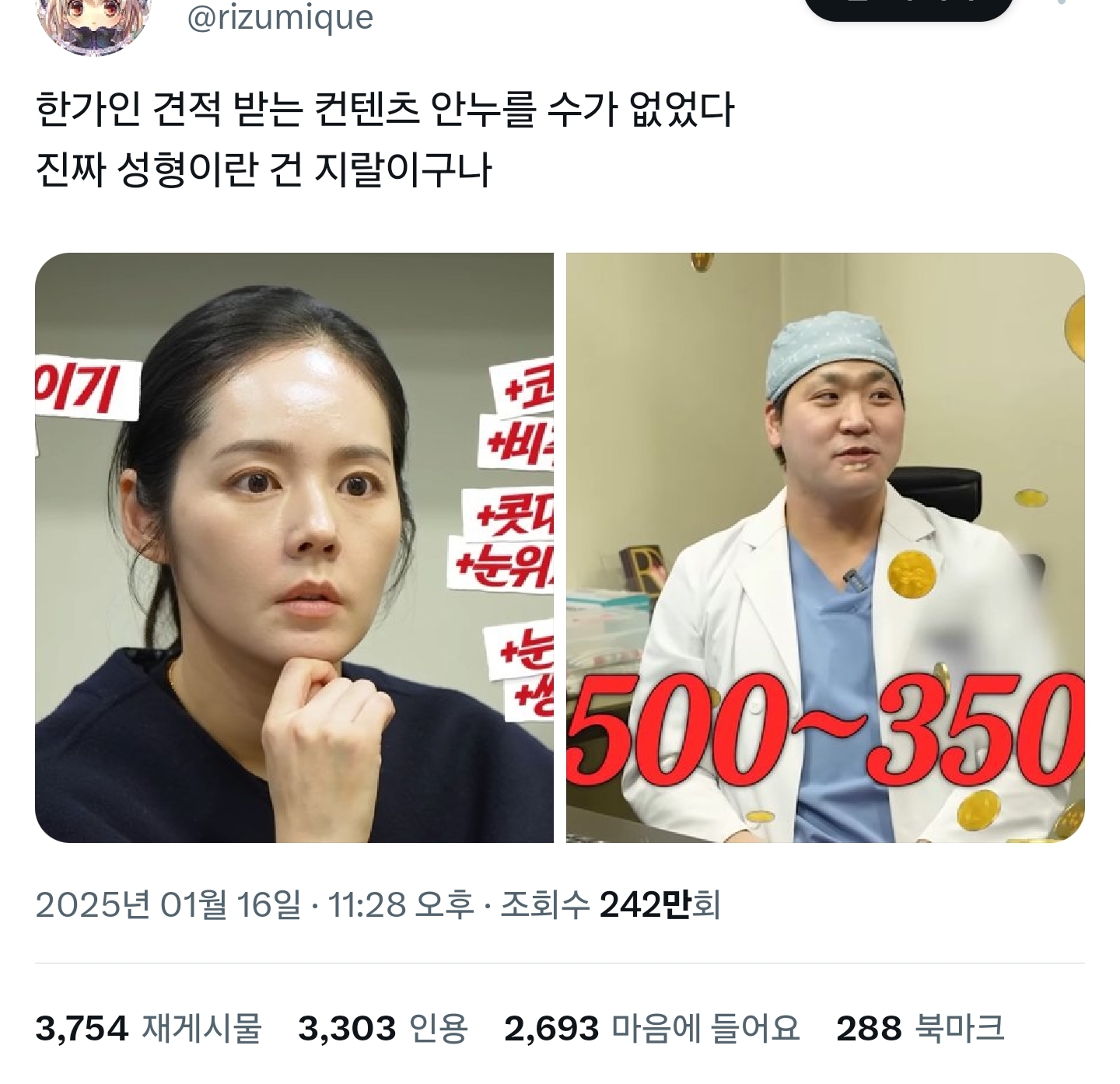  성형은 걍 상술이구나1