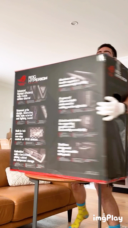  RTX 5090 넣어서 컴퓨터 조립하는 남자