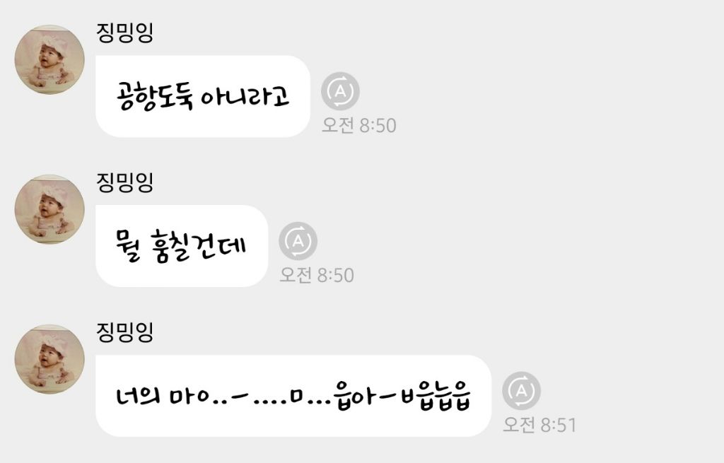 카리나: 공항도둑 아니라고 | 인스티즈