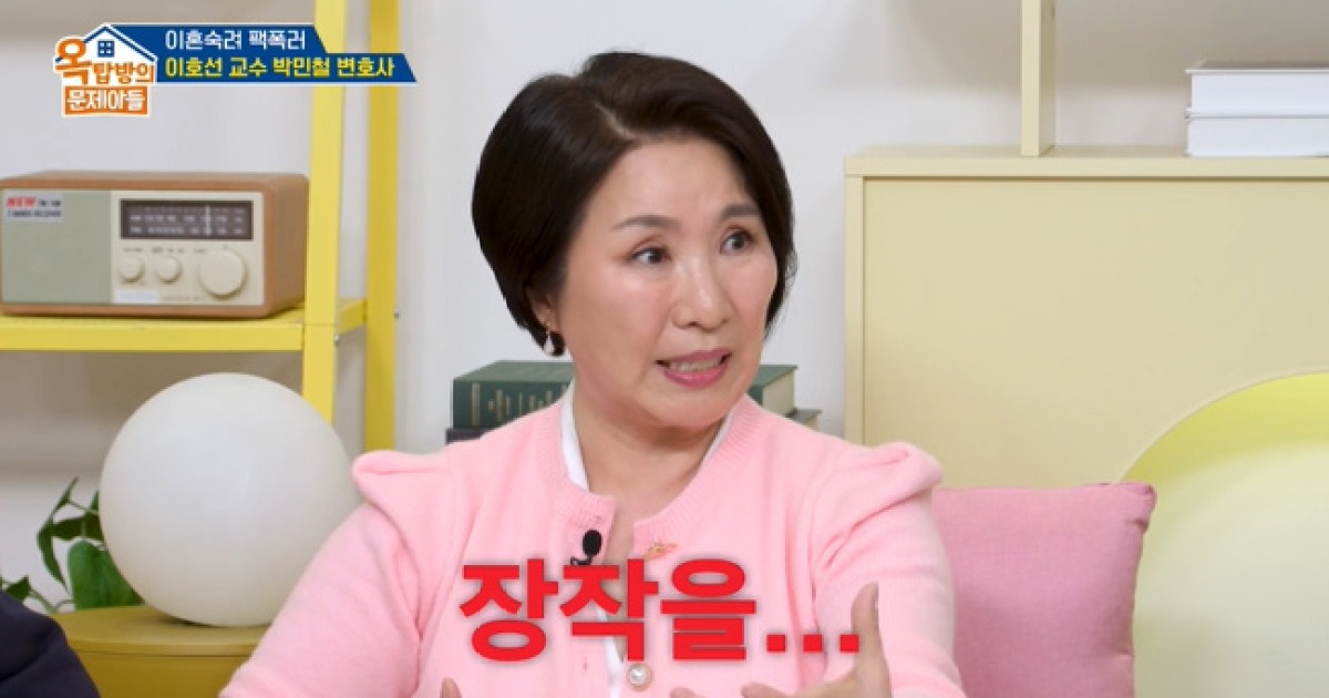 "80대 남편, 매일 관계 요구→거부시 폭행” 이호선, 노인상담 시작 이유 | 인스티즈