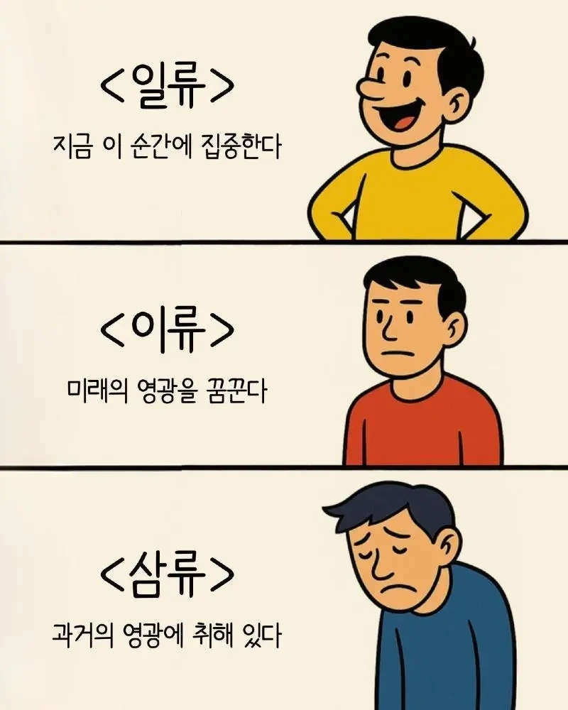 사람의 일류, 이류, 삼류별 특징 | 인스티즈