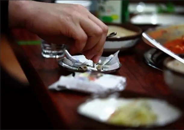  오래전 식당 극혐 문화