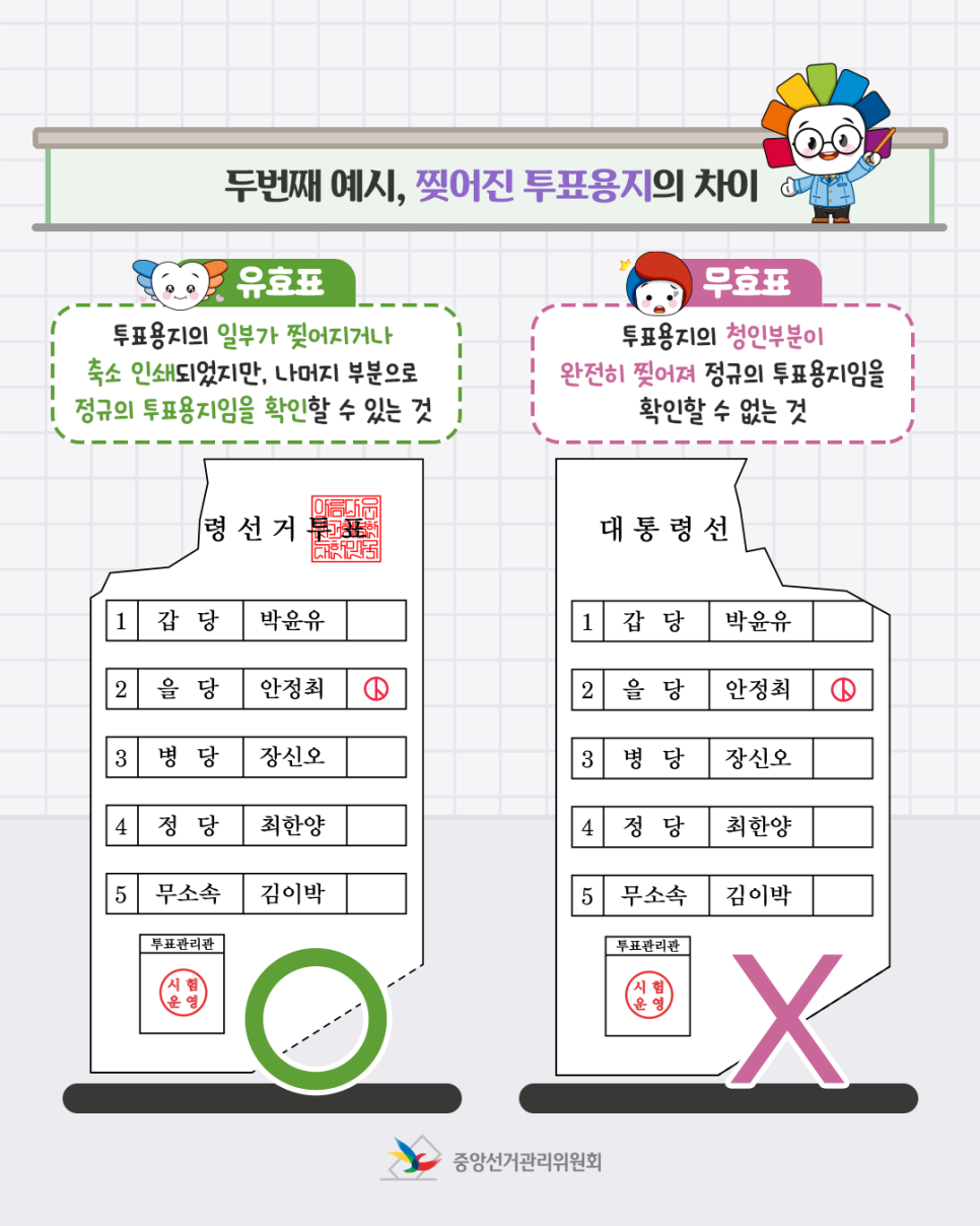 대선 전 유효표와 무효표 차이 알아놓기🗳️ | 인스티즈