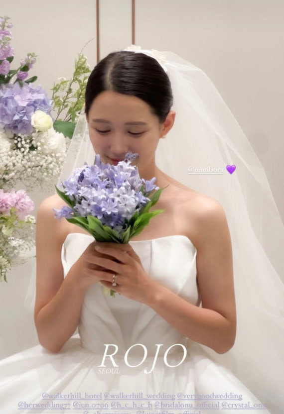 얼마전 결혼한 배우 남보라 | 인스티즈