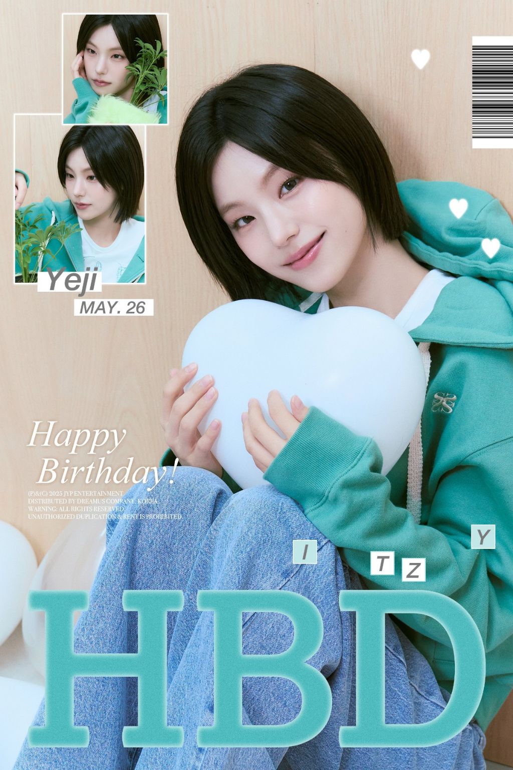  오늘 생일인 ITZY(있지) 예지 기념 포토