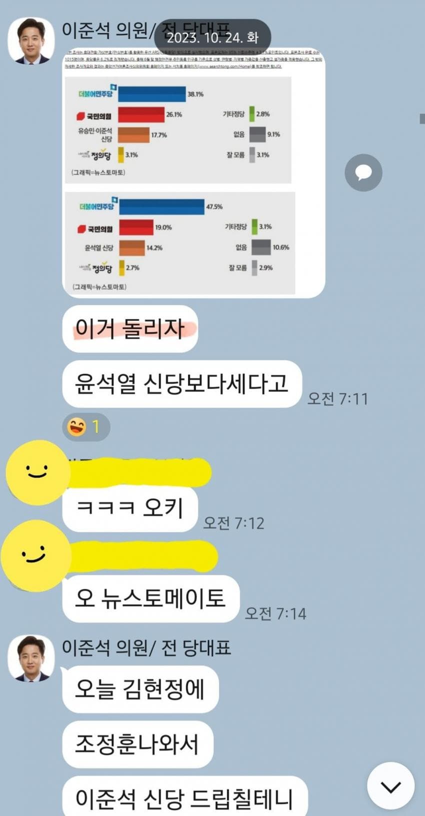 허은아 페이스북 이준석의 언론유착 | 인스티즈