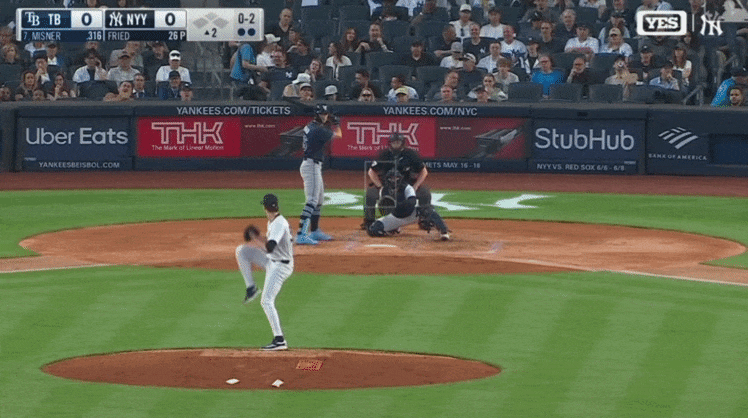 현재 사이영상 노리는 양키스 좌완 에이스.gif
