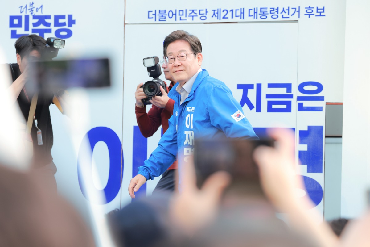 한 회원이 찍은 이재명 고화질 직찍 | 인스티즈