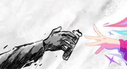  광장에서 민주주의를 지켜낸 시민들을 기억하며 만들었다는 단편 애니메이션 다시만난세계..2