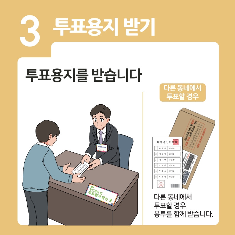 쉽게 설명한 사전투표 방법 | 인스티즈