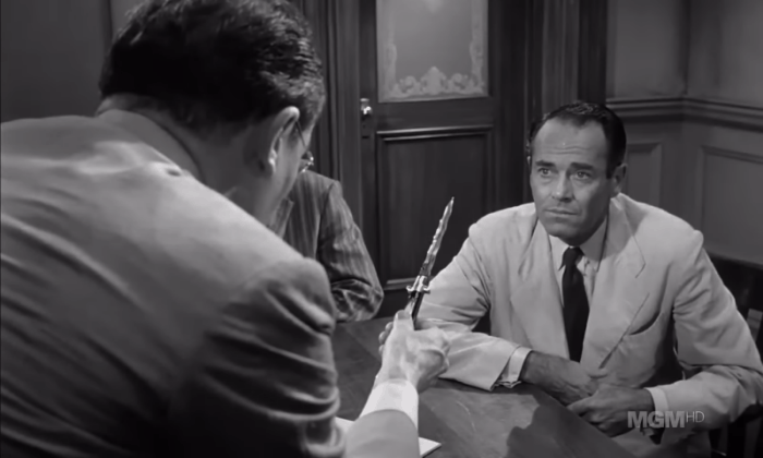 영화 역사상 올타임 레전드 불후의 명작, 12명의 성난 사람들(1957) 재투표 장면 .gif | 인스티즈