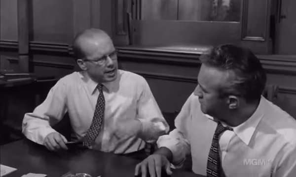 영화 역사상 올타임 레전드 불후의 명작, 12명의 성난 사람들(1957) 재투표 장면 .gif | 인스티즈