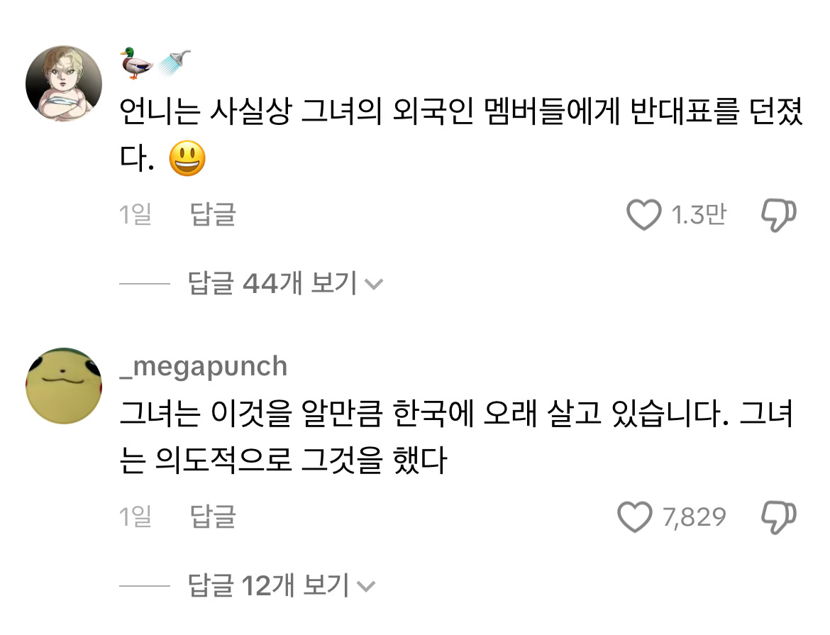 틱톡보는데 카리나 팬말고 다른 외국인들 반응 개안좋음 | 인스티즈