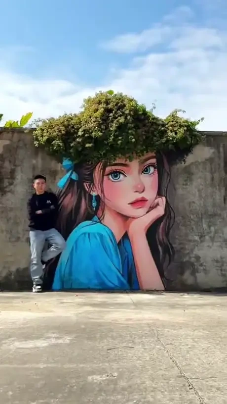 길거리 미인 벽화 | 인스티즈