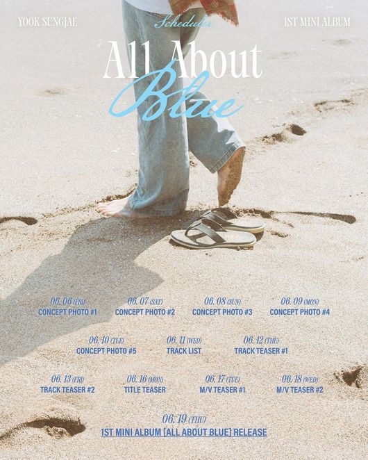 '귀궁'→'나혼산' 뜨거운 육성재, 'All About Blue' 타임 테이블 오픈...컴백 신호탄 | 인스티즈