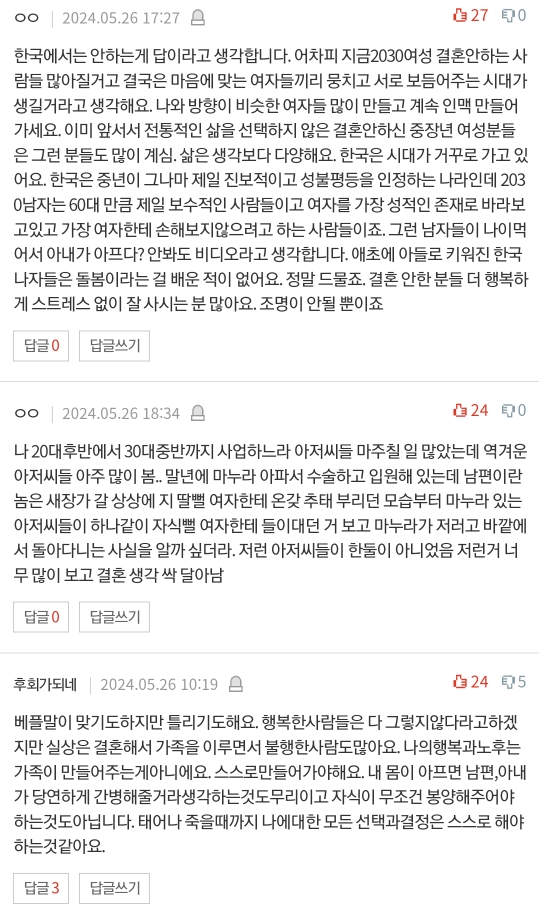 [네이트판] 간병하다보면 결혼 굳이 해야하나 싶어요 | 인스티즈