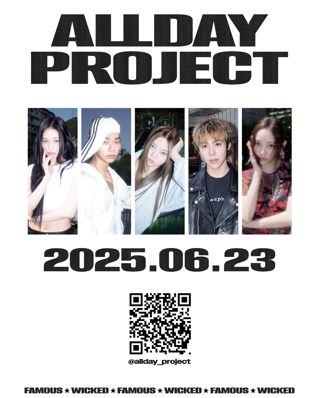 더블랙레이블 혼성그룹 ALLDAY PROJECT 단체 티저 이미지 | 인스티즈