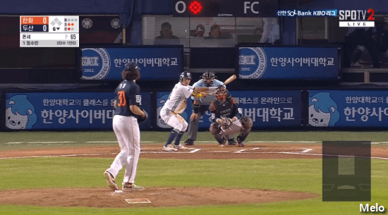 147슬라이더, 156패스트볼, 158패스트볼로 KKK 보여주는 코디 폰세 ㅋㅋㅋ.gif | 인스티즈