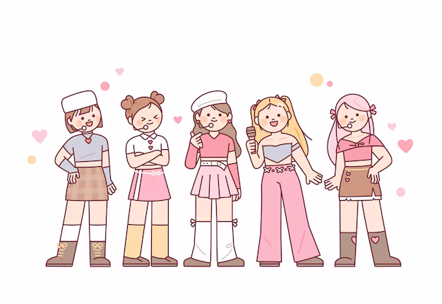 당신은 5인조 걸그룹으로 데뷔했습니다 | 인스티즈