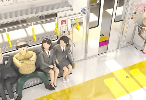 한국지하철 특징 .gif | 인스티즈