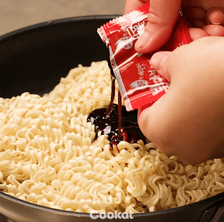 불닭볶음면+고구마무스+치즈 조합 | 인스티즈