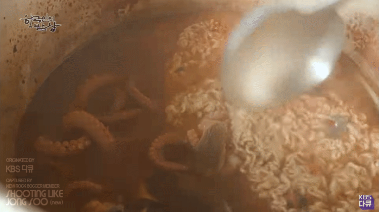 한국인의 밥상 라면짤.gif | 인스티즈