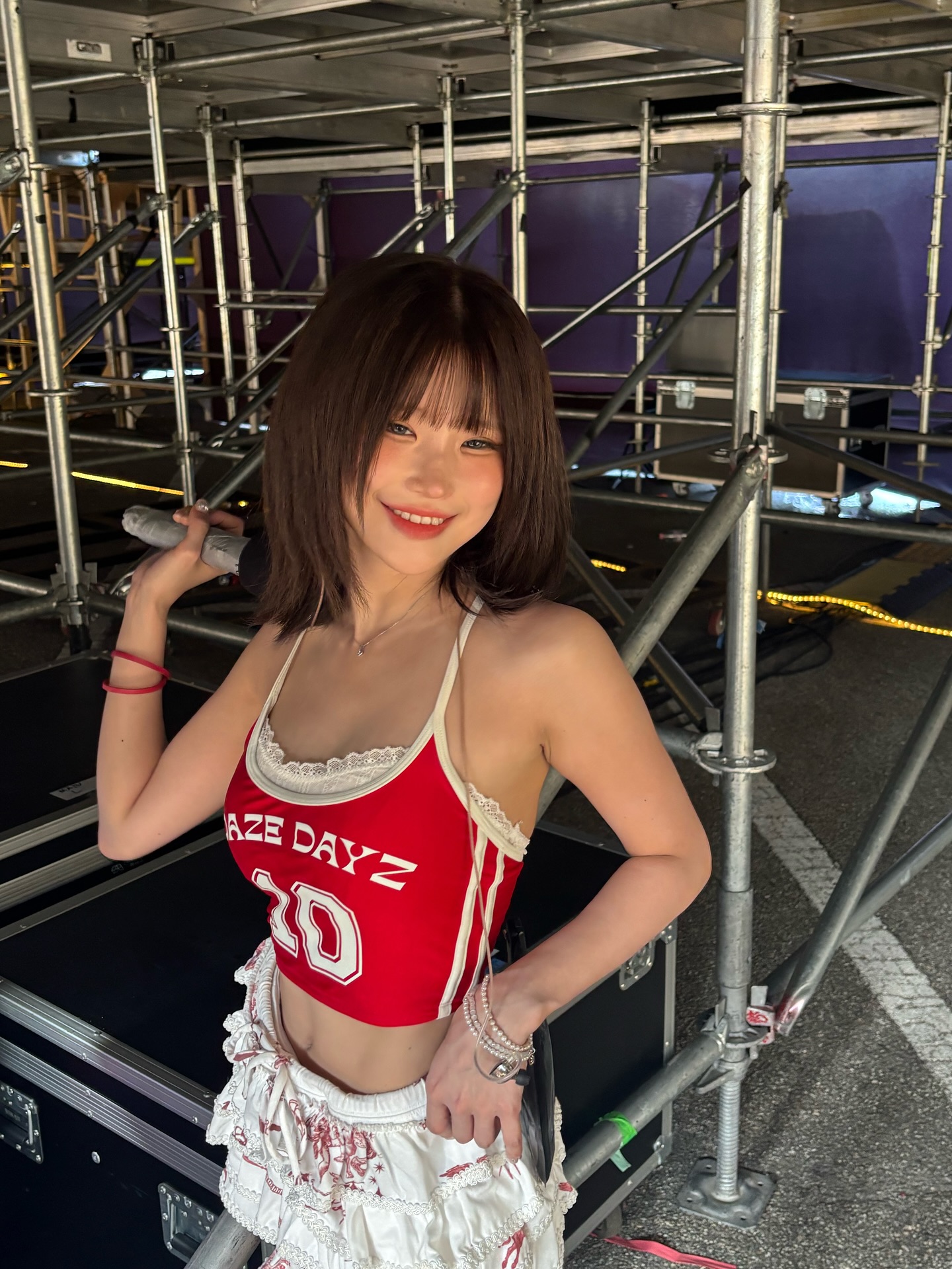 오늘자 큐티섹시 후로미스나인 송하영.jpg | 인스티즈