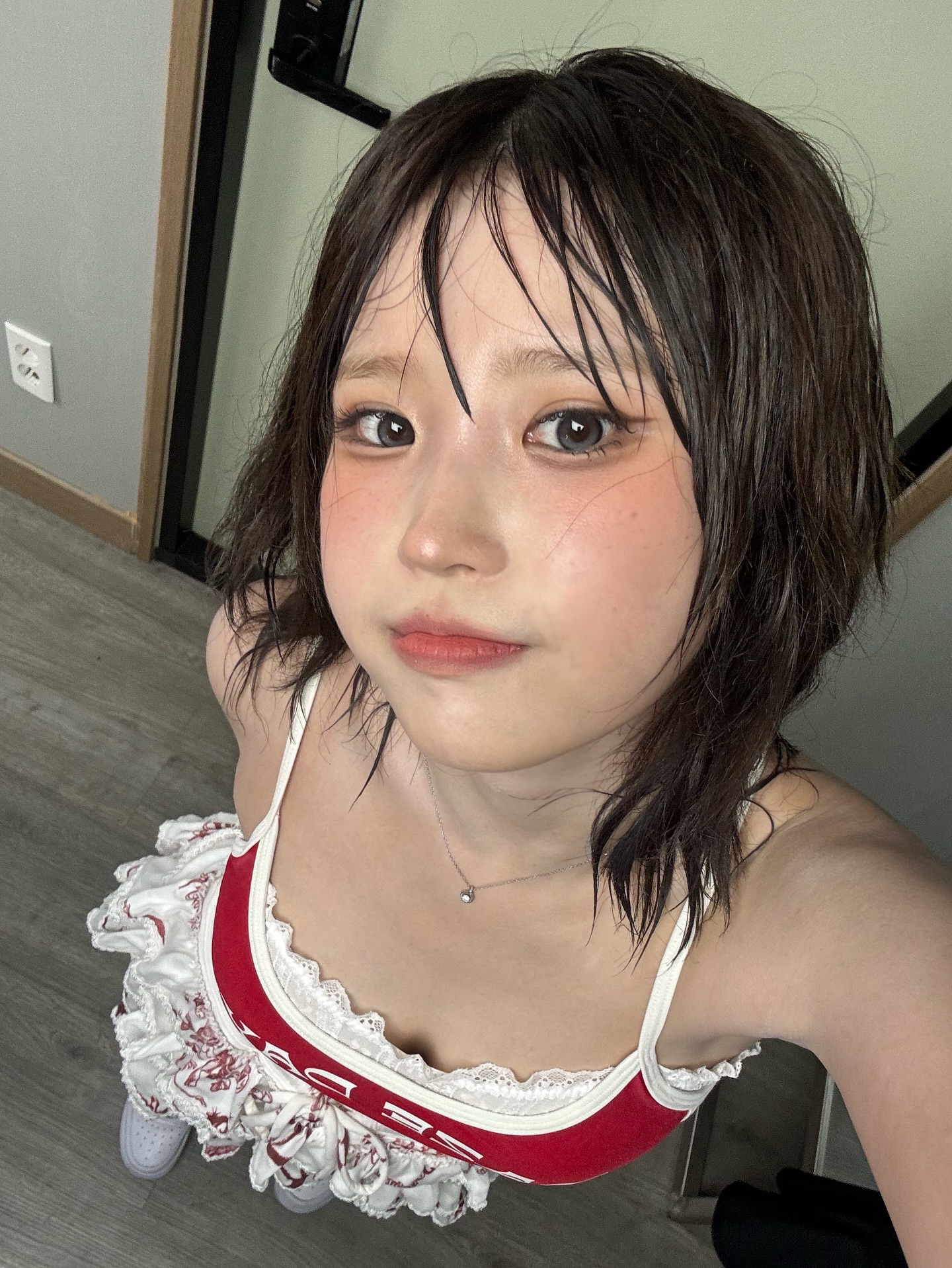 오늘자 큐티섹시 후로미스나인 송하영.jpg | 인스티즈