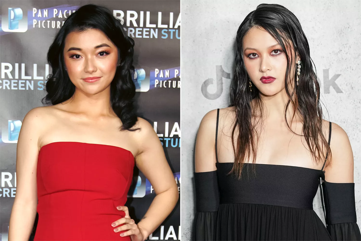 Michelle Mao attends James Hong's 94th birthday celebration at Regal Theater NoHo West on February 20, 2023 in North Hollywood, California, Isabella Wei at the premiere of 