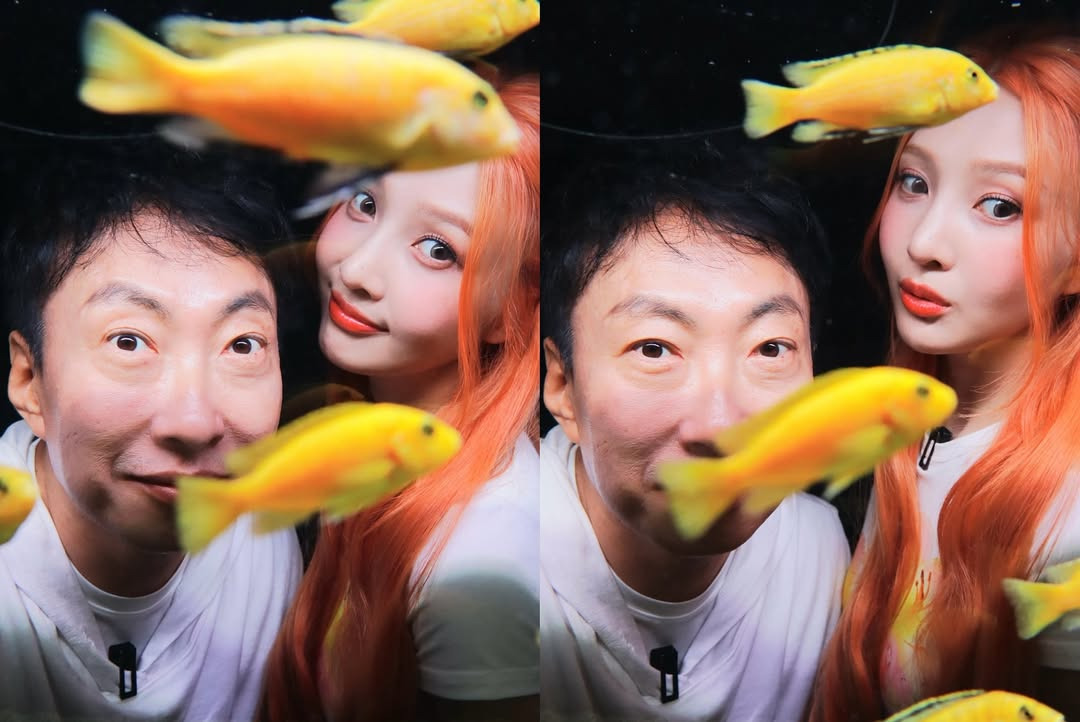 이번에도 부녀케미 확실히 보여준 박명수 x 조이 (ft.포토부스 투어) | 인스티즈