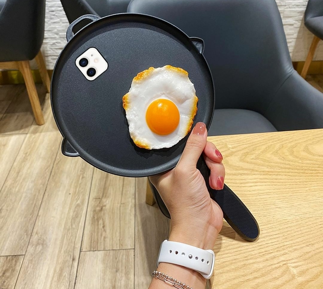 누가 쓸까 궁금한 후라이팬 폰케이스🍳.jpg | 인스티즈