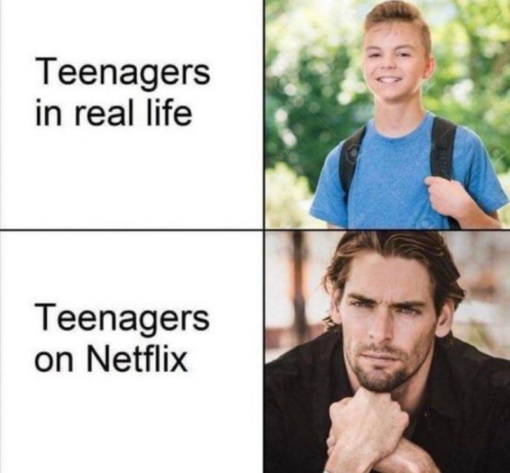 현실 10대 vs 넷플릭스 10대 | 인스티즈