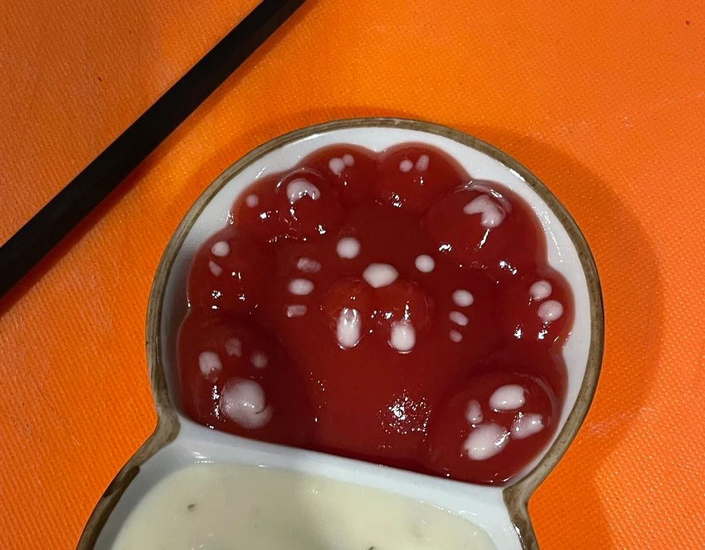 식당에 나타난 케찹 아티스트 | 인스티즈